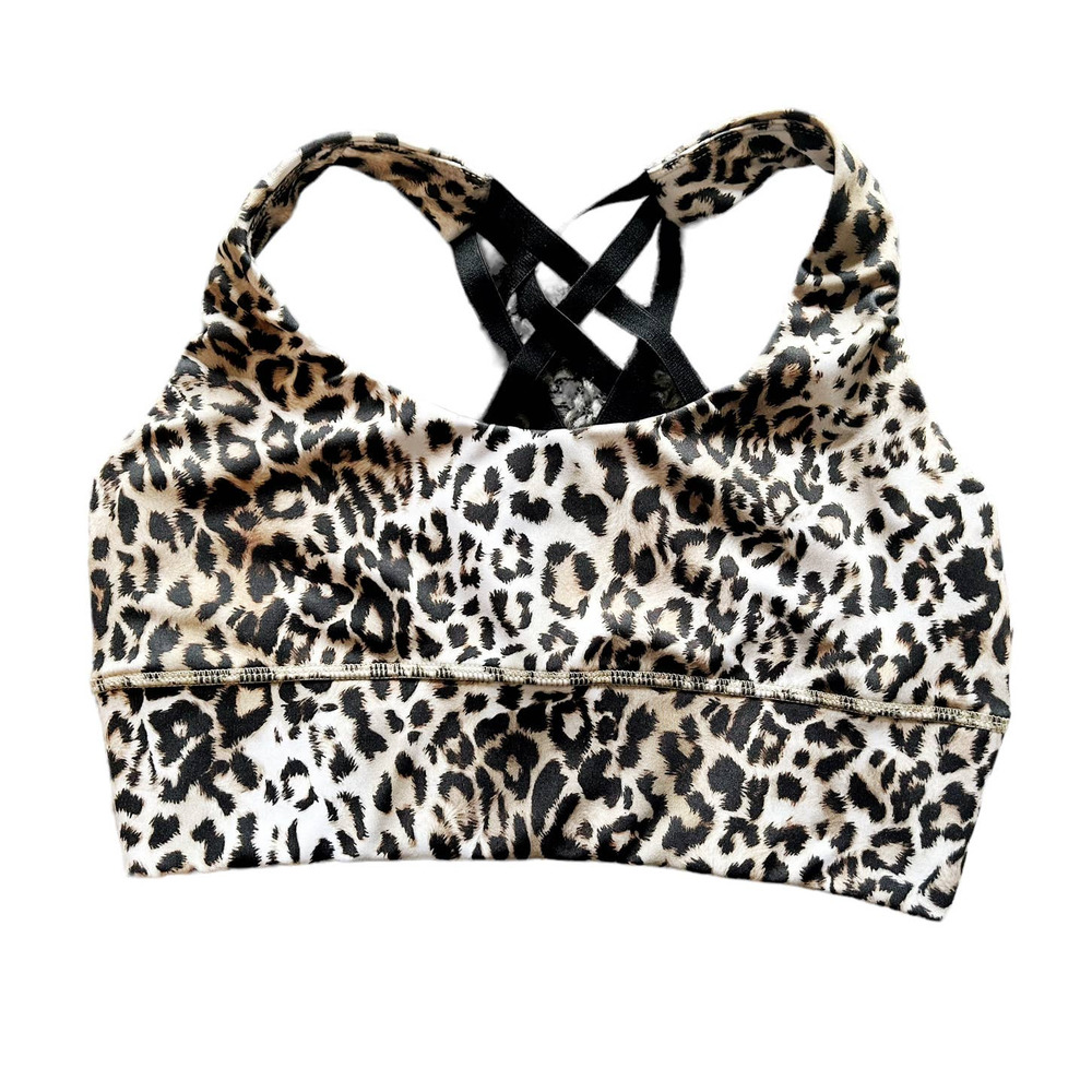 Lioness Cheetah Print Sports Bra Womens Size S